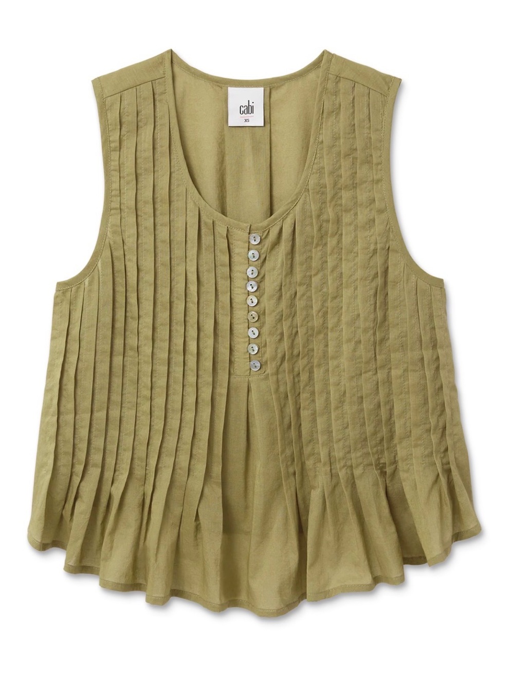 Cabi Pintuck Top NWOT